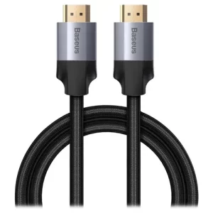 Baseus Enjoyment Series 4KHD Male To 4KHD Male Adapter Cable CAKSX-B0G 1m Dark gray