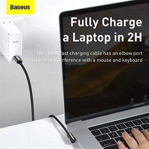 Baseus Legend Series Elbow Fast Charging USaB Type C - USB Type C 100W 5A (CATCS-A01)