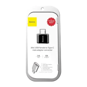 Baseus CATOTG-01 Mini Micro female to Type-C male adapter converter