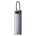 Baseus CAHUB-CT0G Metal Gleam Series 11-in-1 Multifunctional Type-C HUB Docking Station Gray - Image 7