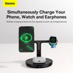 Baseus Swan 3-in-1 Wireless Magnetic Charging Bracket 20W - Image 2