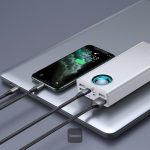 Baseus Amblight Digital Display Quick Charge Power Bank 30000mAh 65W - White - Image 3
