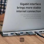 Baseus 10 in 1 USB Type-C Docking Station Gray CATSX-F0G - Image 4