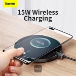 Baseus Digital LED Display Gen 2 Wireless Charger 15W Black - Image 2