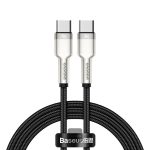 Baseus Display Fast Charging Data Cable Type-C to Type-C 100W (2m) Black - Image 2