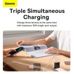 Baseus Compact Charger 3U/17W/UK - Mini Size - Smart Recognition Chips Black CCXJ020301 - Image 5
