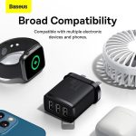 Baseus Compact Charger 3U/17W/UK - Mini Size - Smart Recognition Chips Black CCXJ020301 - Image 6