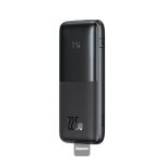 Baseus Bipow Pro Digital Display Fast Charge Power Bank 10000mAh 20W Black (With Simple Series Charging Cable USB to Type-C 3A 0.3m Black) Overseas Edition - Image 4