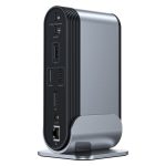 Baseus 4-in-1 Type-C Hub Adapter (US+EU+UK) Dark Gray - CAHUB-HGOG