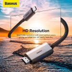 Baseus Type-C to HDMI 4K Adapter Cable delivering sharp 4K@60Hz HD resolution