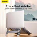 Baseus UltraStable Series Desktop Laptop Stand (4-Gear Adjustable) Space Grey - Image 2