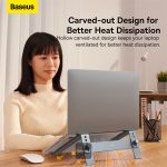 Baseus UltraStable Series Desktop Laptop Stand (4-Gear Adjustable) Space Grey - Image 3