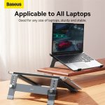 Baseus UltraStable Series Desktop Laptop Stand (4-Gear Adjustable) Space Grey - Image 5