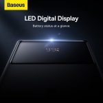 Baseus Star-Lord Digital Display Fast Charge Power Bank 20000mAh 22.5W Black（With Simple Series Charging Cable USB to Type-C 3A 0.3m Black）Overseas Edition (PPXJ080001) - Image 3