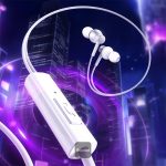 Baseus Encok CZ11 Wired Earphones Moon White - Image 4