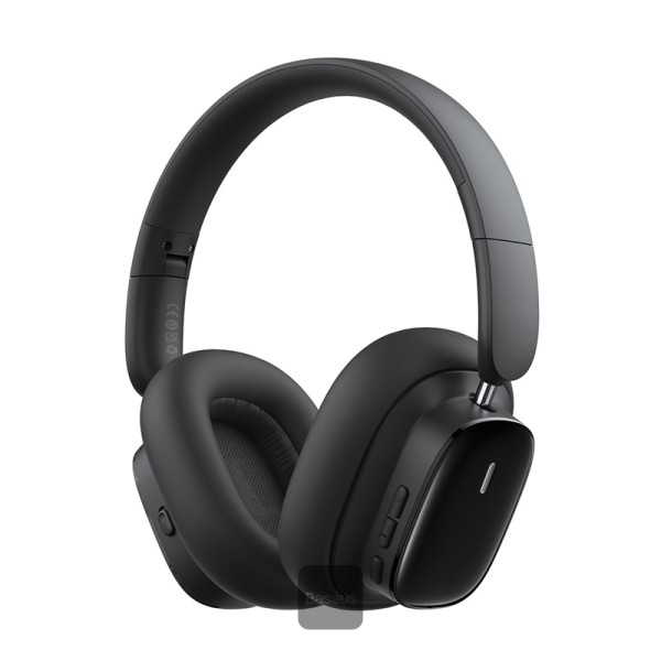 1702022690.jpg Baseus Bowie H1i Noise- Cancellation Wireless Headphones Cluster Black - Image 1