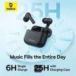Baseus Bowie E17 True Wireless Bluethooth Earphones Cluster Black (A00072200113-Z1) - Image 3