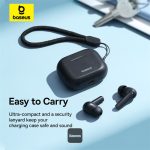 Baseus Bowie E17 True Wireless Bluethooth Earphones Cluster Black (A00072200113-Z1) - Image 2