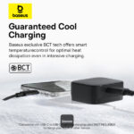 Baseus Palm Fast Charger 20W USB-C UK Plug with Type-C to Lightning Cable – Black (P1011160C113-02) - Image 4