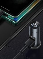 Baseus  Energy Column Car Wireless MP3 Charger CCNLZ-0G - Image 4