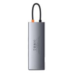 Baseus Metal Gleam Series 9-in-1 Multifunctional Type-C HUB Docking Station Space Gray - Image 4
