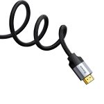Baseus Enjoyment Series 4KHD Male To 4KHD Male Adapter Cable CAKSX-B0G 1m Dark gray - Image 4