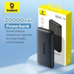 DZ-NG Baseus Lipow Power Bank 20000MAH 15w Black (P10079100113-00) - Image 3
