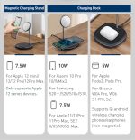 Baseus Swan 2-in-1 Wireless Magnetic Charging Bracket 20W WXSW-C01 - Image 4