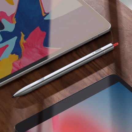 Baseus capacitive stylus pen aluminum alloy body close-up