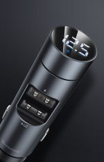 Baseus  Energy Column Car Wireless MP3 Charger CCNLZ-0G - Image 5