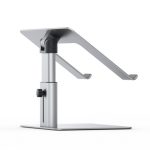 Baseus Metal Adjustable Laptop Stand Silver - Ergonomic Height-Adjustable Stand