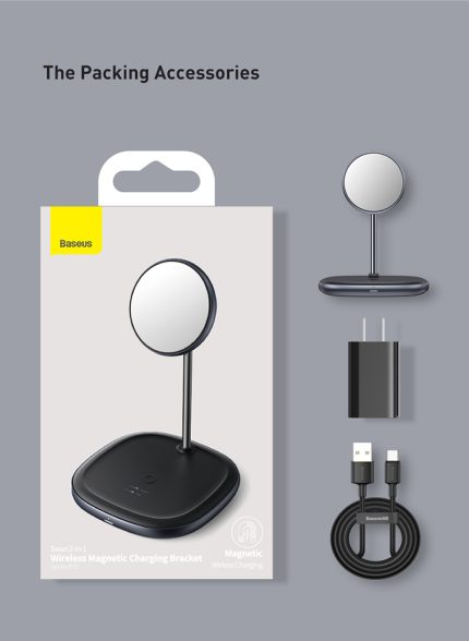Baseus Swan 2-in-1 Wireless Magnetic Charging Bracket 20W WXSW-C01