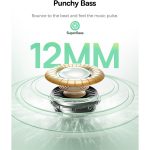 Baseus BP1 NC earbuds charging case open showing 41-hour battery