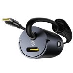 Baseus Tiny Star Mini Car Charger (C+C Cable Included ) 30W Cosmic Black (C00035001121-00) - Image 2