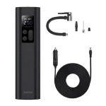 Baseus Super Mini inflator pump with 12V cable and adapter nozzles