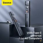 Baseus B0G Wireless Presenter Orange Dot Remote controller