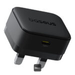 Baseus Palm Fast Charger 1C 20W UK Cluster Black (P1011160C113-00)