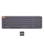 Baseus K01B Wireless Tri-Mode Keyboard Frosted Black – Main Product View