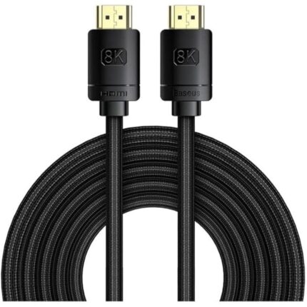 Baseus HDMI to HDMI cable 8m upgraded to HDMI 2.1 realistic render