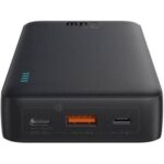 Baseus Airpow Fast Charge Power Bank 30000mAh 20W Black With Simple Series Charging Cable USB to Type-C 0.3m Black - Image 2