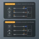 Baseus Matrix HDMI Switcher 4K HD 2-In-1 Convertor Multi Hub - Image 4