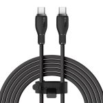 Baseus Pudding Series USB-C to USB-C 100W Fast Charging Cable 2M Cluster Black