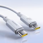 Baseus New Braided USB-C to USB-C 100W Cable 2M White