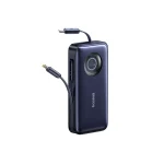 20000mAh power bank Nigeria - Baseus EnerCore CR11 100W with retractable USB-C cable and digital display