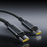 Baseus New Braided 100W USB-C to USB-C Fast Charging Cable Cosmic Black 2M