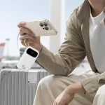 Baseus EnerFill FC31 Qpow 3 Digital Display Power Bank 20000mAh, 45W, Moon White - Image 5