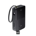 Baseus EnerFill FC51 Bipow2 Pro 20000mAh power bank with built in cable, Cosmic Black