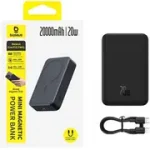 Baseus EnerFill FM41 Mini Magnetic Power Bank 20000mAh 20W retail box
