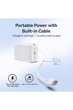 Baseus Bipow 2 Pro 30000mAh 22.5W power bank charging three devices at once