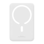 Baseus EnerFill FM41 Mini 20000mAh magnetic power bank in Moon White front view